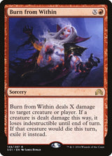 Image for Burn from Within (148) (Shadows over Innistrad) (SOI) - Magic: The Gathering