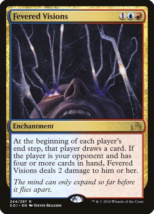 Image for Fevered Visions (244) (Shadows over Innistrad) (SOI) - Magic: The Gathering