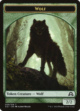 Image for Wolf Token (9) (Shadows over Innistrad) (SOI) - Magic: The Gathering