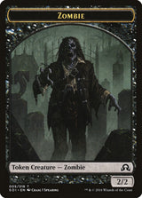 Image for Zombie Token (5) (Shadows over Innistrad) (SOI) - Magic: The Gathering
