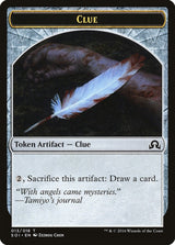 Image for Clue Token (013) (13) (Shadows over Innistrad) (SOI) - Magic: The Gathering
