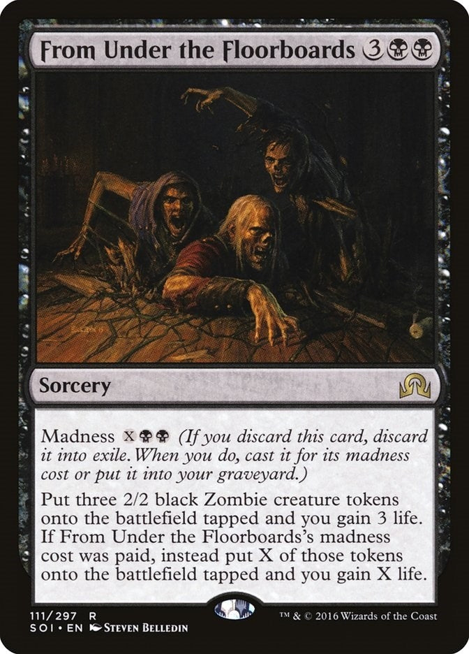 Image for From Under the Floorboards (111) (Shadows over Innistrad) (SOI) - Magic: The Gathering