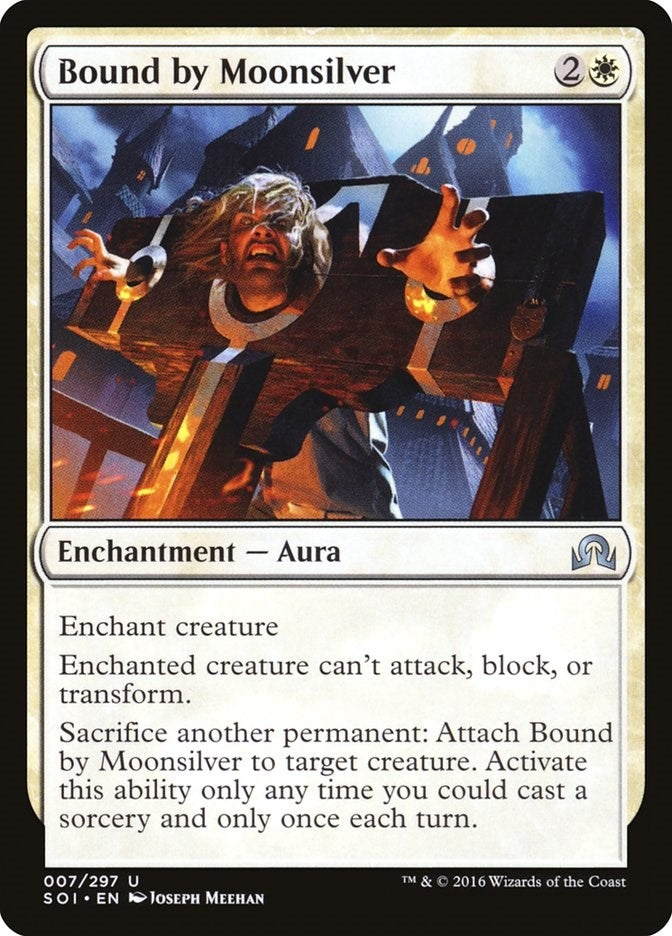 Image for Bound by Moonsilver (7) (Foil) (Shadows over Innistrad) (SOI) - Magic: The Gathering