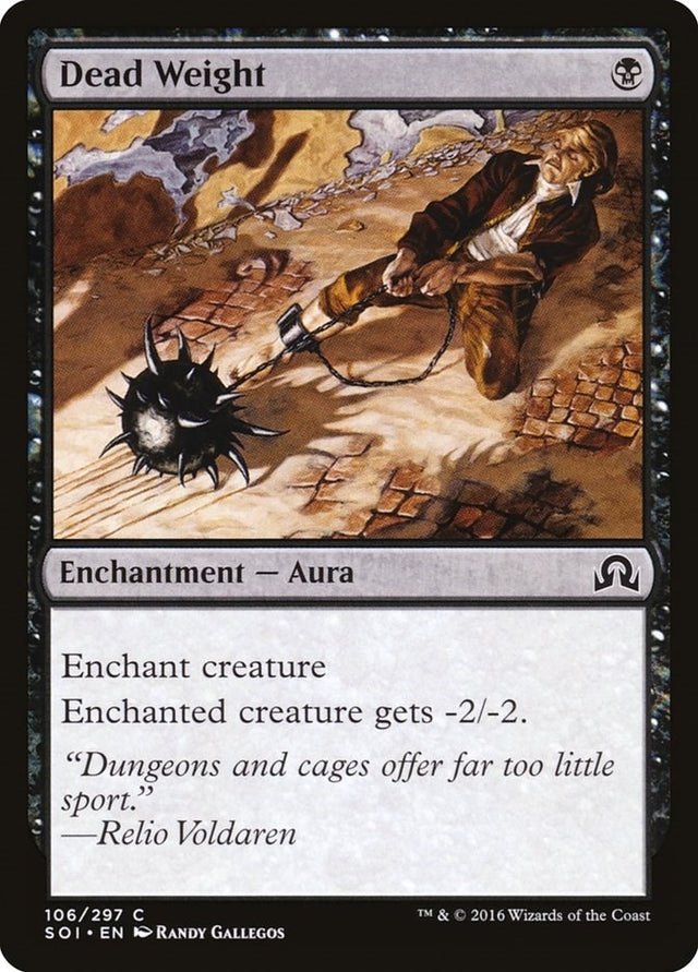 Image for Dead Weight (106) (Foil) (Shadows over Innistrad) (SOI) - Magic: The Gathering