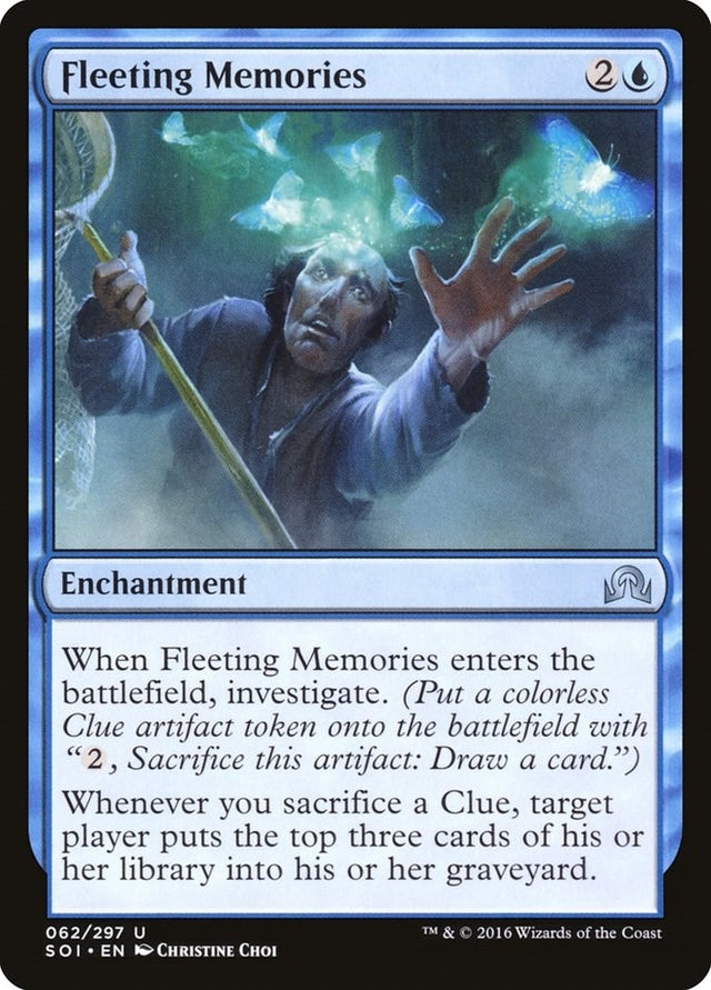 Image for Fleeting Memories (62) (Foil) (Shadows over Innistrad) (SOI) - Magic: The Gathering