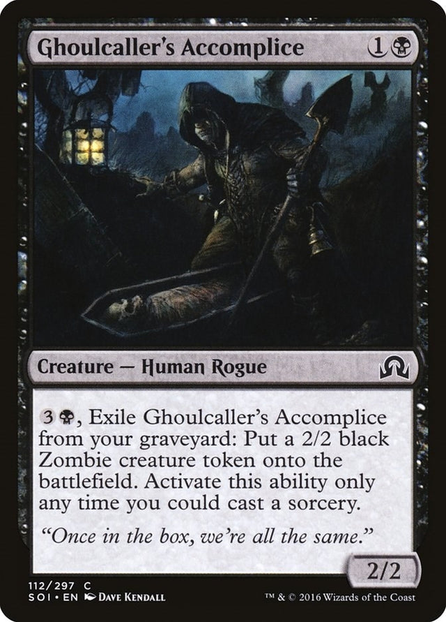 Image for Ghoulcaller's Accomplice (112) (Shadows over Innistrad) (SOI) - Magic: The Gathering