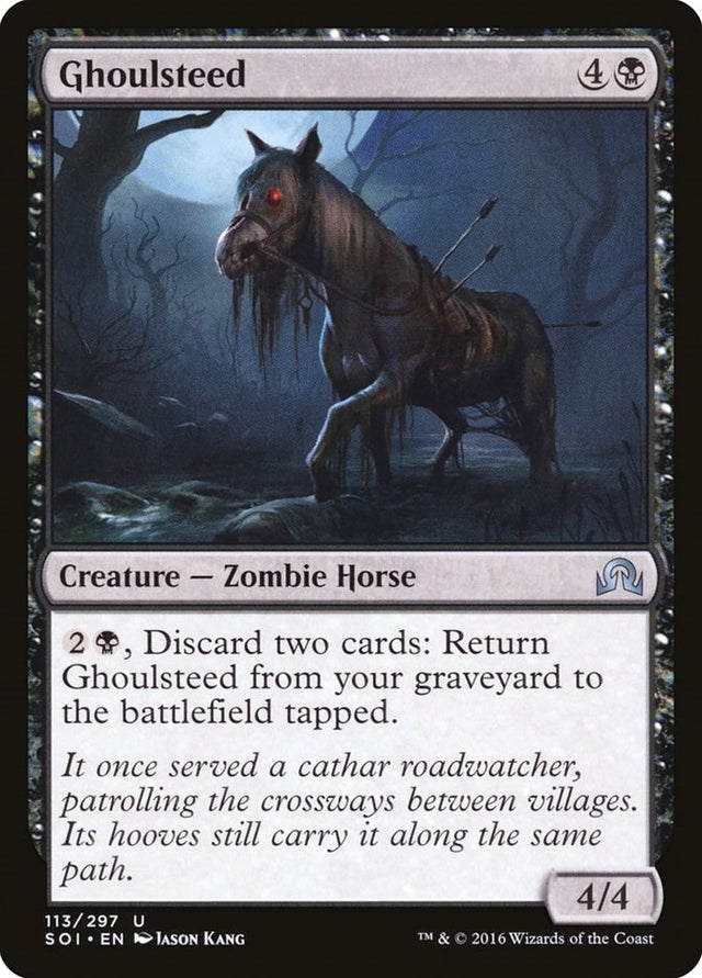 Image for Ghoulsteed (113) (Shadows over Innistrad) (SOI) - Magic: The Gathering