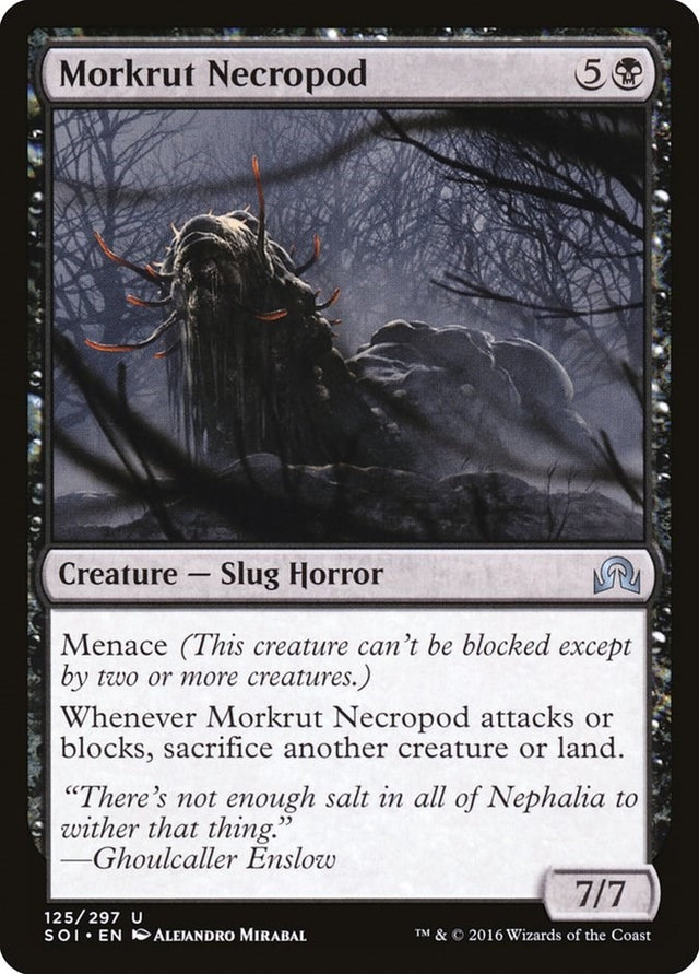 Image for Morkrut Necropod (125) (Shadows over Innistrad) (SOI) - Magic: The Gathering