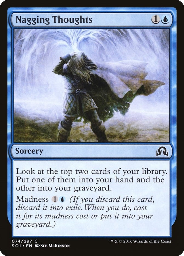 Image for Nagging Thoughts (74) (Shadows over Innistrad) (SOI) - Magic: The Gathering