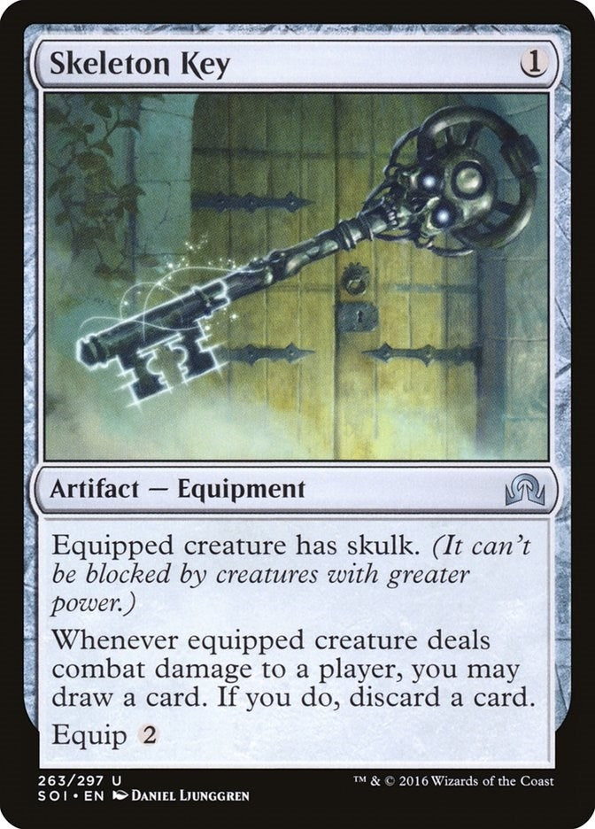 Image for Skeleton Key (263) (Shadows over Innistrad) (SOI) - Magic: The Gathering