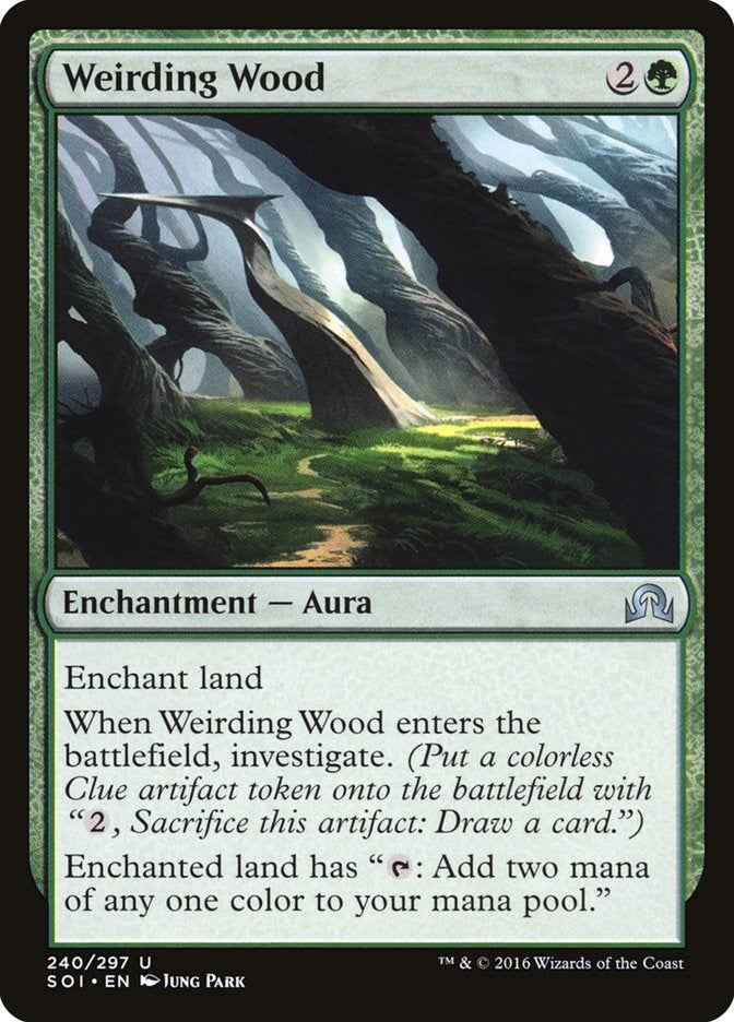 Image for Weirding Wood (240) (Shadows over Innistrad) (SOI) - Magic: The Gathering