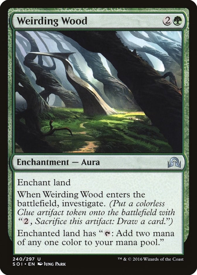 Image for Weirding Wood (240) (Shadows over Innistrad) (SOI) - Magic: The Gathering