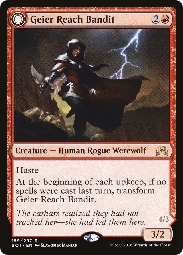 Image for Geier Reach Bandit (159) (Foil) (Shadows over Innistrad) (SOI) - Magic: The Gathering