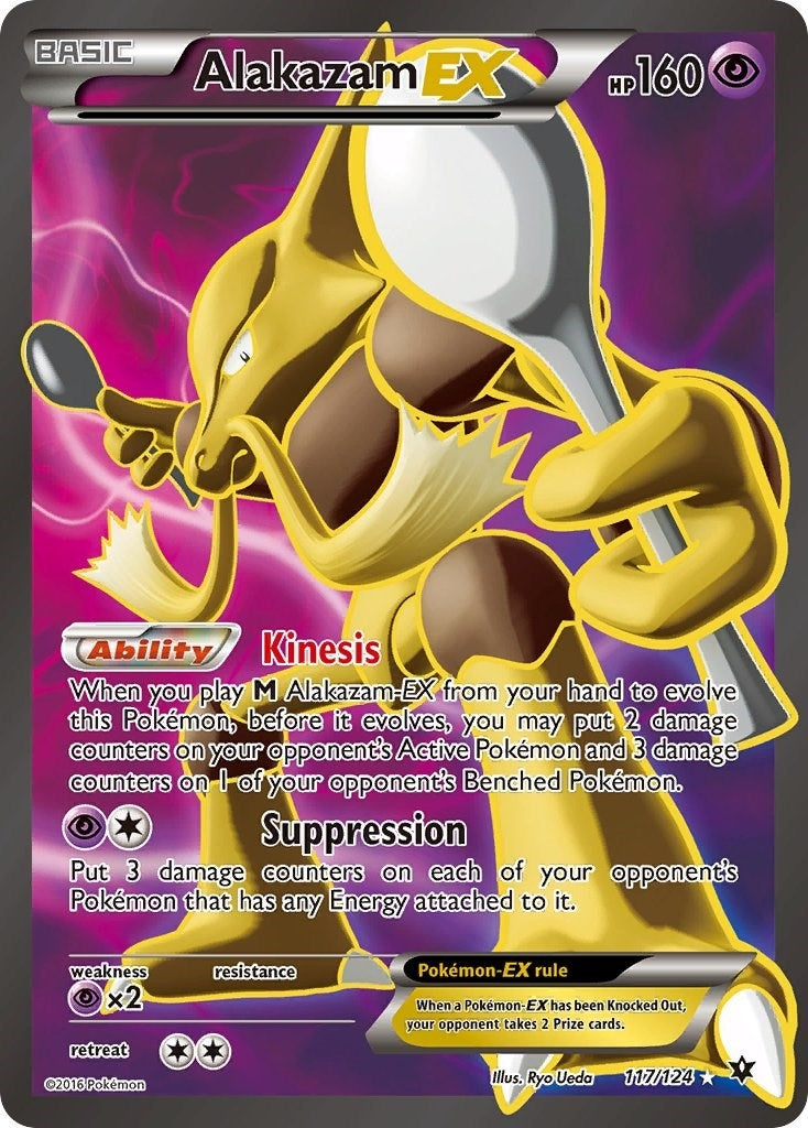 Image for Alakazam EX (Full Art) (117/124) (XY - Fates Collide) - Pokemon