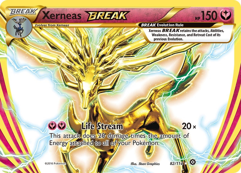 Image for Xerneas BREAK (82/114) (XY - Steam Siege) - Pokemon