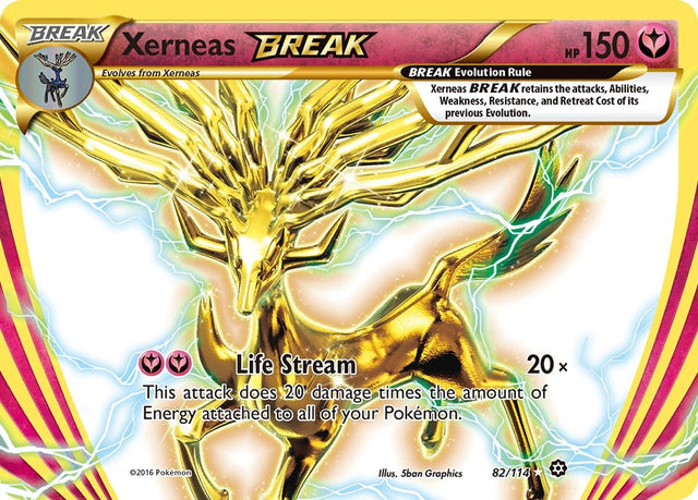 Image for Xerneas BREAK (82/114) (XY - Steam Siege) - Pokemon