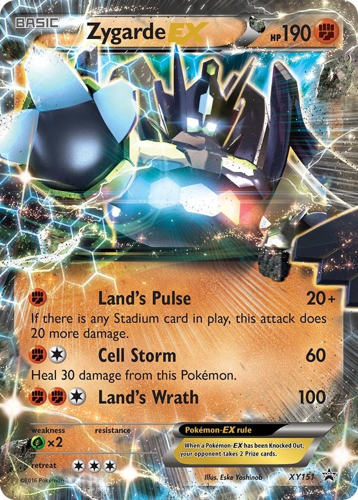 Image for Zygarde EX (Shiny) (XY151) (XY Promos) - Pokemon