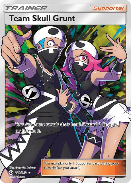 Image for Team Skull Grunt (Full Art) (149/149) (SM Base Set) - Pokemon
