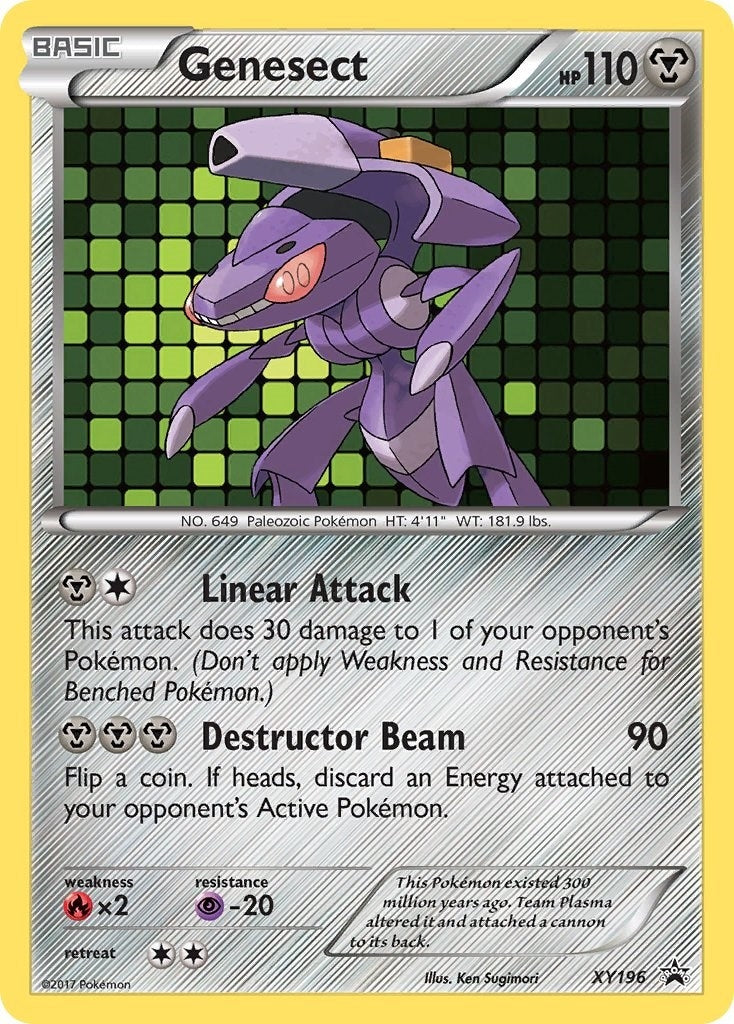 Image for Genesect - XY196 (XY196) (XY Promos) - Pokemon