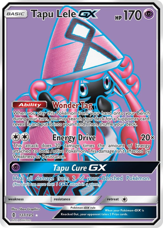 Image for Tapu Lele GX (Full Art) (137/145) (SM - Guardians Rising) - Pokemon