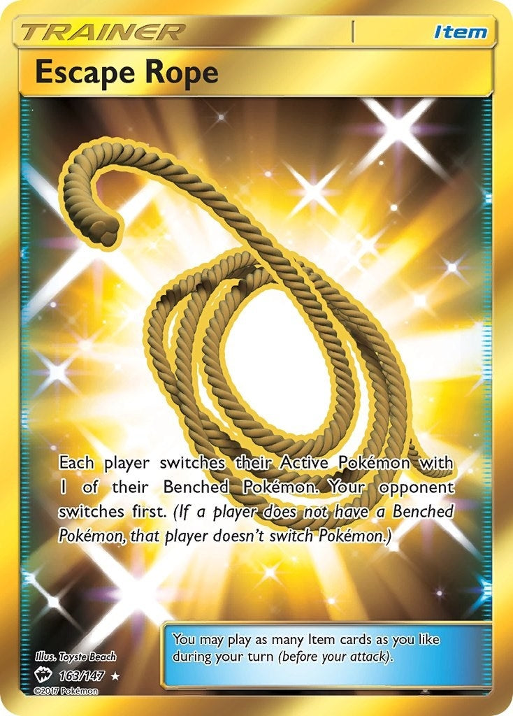 Escape Rope (Secret) (163/147) (SM - Burning Shadows)