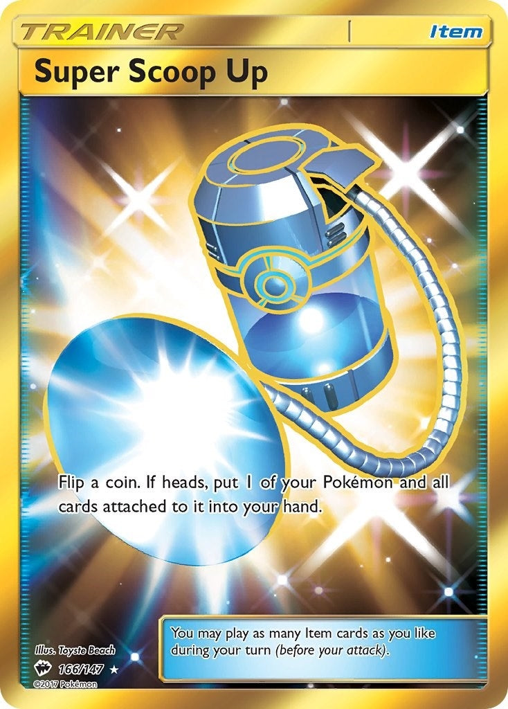 Image for Super Scoop Up (Secret) (166/147) (SM - Burning Shadows) - Pokemon