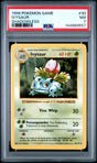 1999 POKEMON GAME #30 IVYSAUR SHADOWLESS PSA NM 7