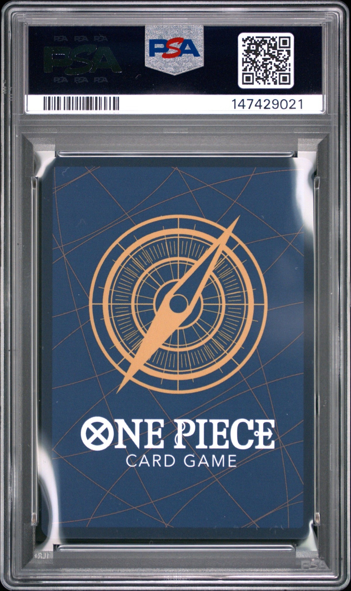2024 ONE PIECE PROMOS #043 MONKEY D. LUFFY CONVENTION EXCLUSIVE PSA GEM MT 10 - Back