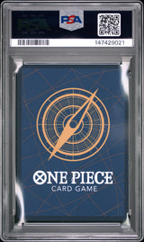 2024 ONE PIECE PROMOS #043 MONKEY D. LUFFY CONVENTION EXCLUSIVE PSA GEM MT 10 - Back