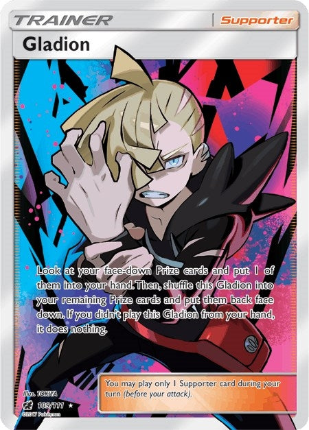 Image for Gladion (Full Art) (109/111) (SM - Crimson Invasion) - Pokemon