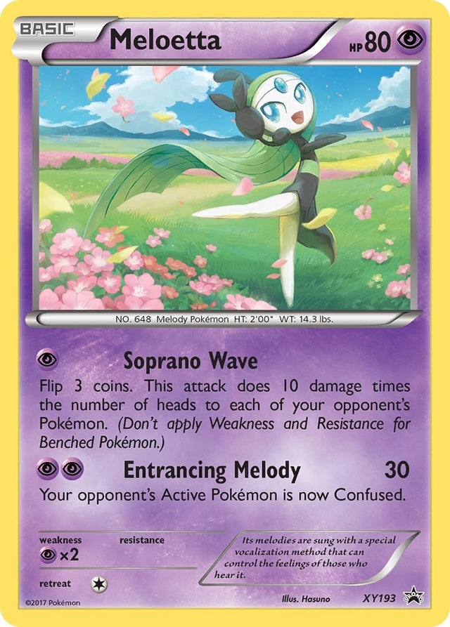 Image for Meloetta - XY193 (XY193) (XY Promos) - Pokemon