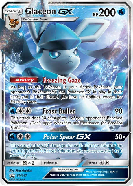 Image for Glaceon GX - SM147 (SM147) (SM Promos) - Pokemon