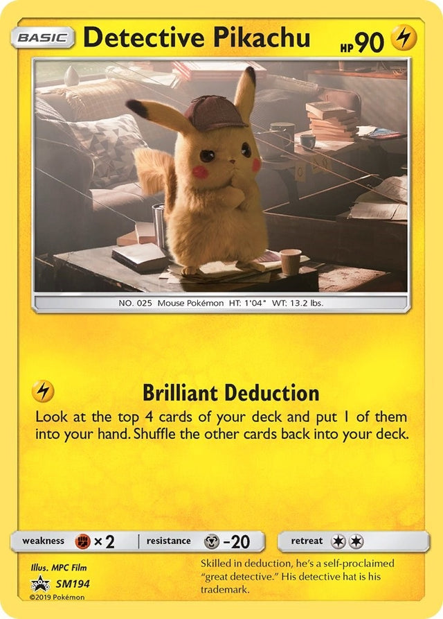 Image for Detective Pikachu - SM194 (SM194) (SM Promos) - Pokemon