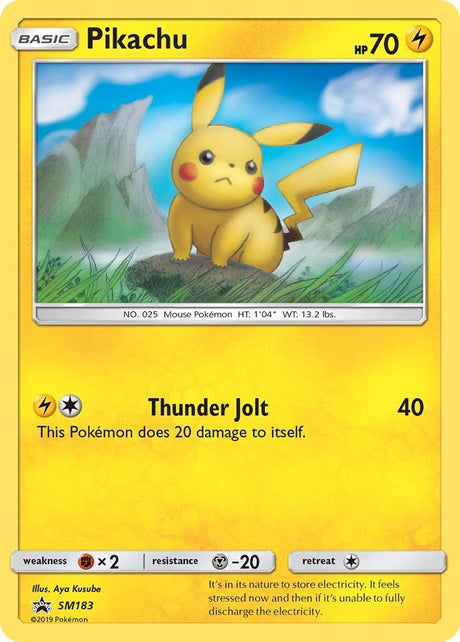 Image for Pikachu - SM183 (SM183) (SM Promos) - Pokemon