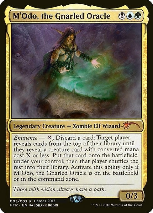 Image for M'Odo, the Gnarled Oracle (3) (Unique and Miscellaneous Promos) (UMP) - Magic: The Gathering