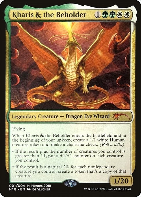 Image for Kharis & The Beholder (1) (Unique and Miscellaneous Promos) (UMP) - Magic: The Gathering