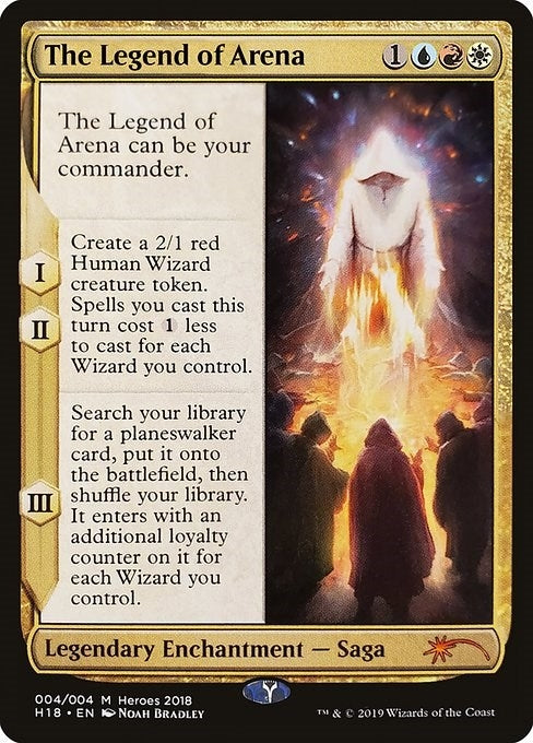 Image for The Legend of Arena (4) (Unique and Miscellaneous Promos) (UMP) - Magic: The Gathering