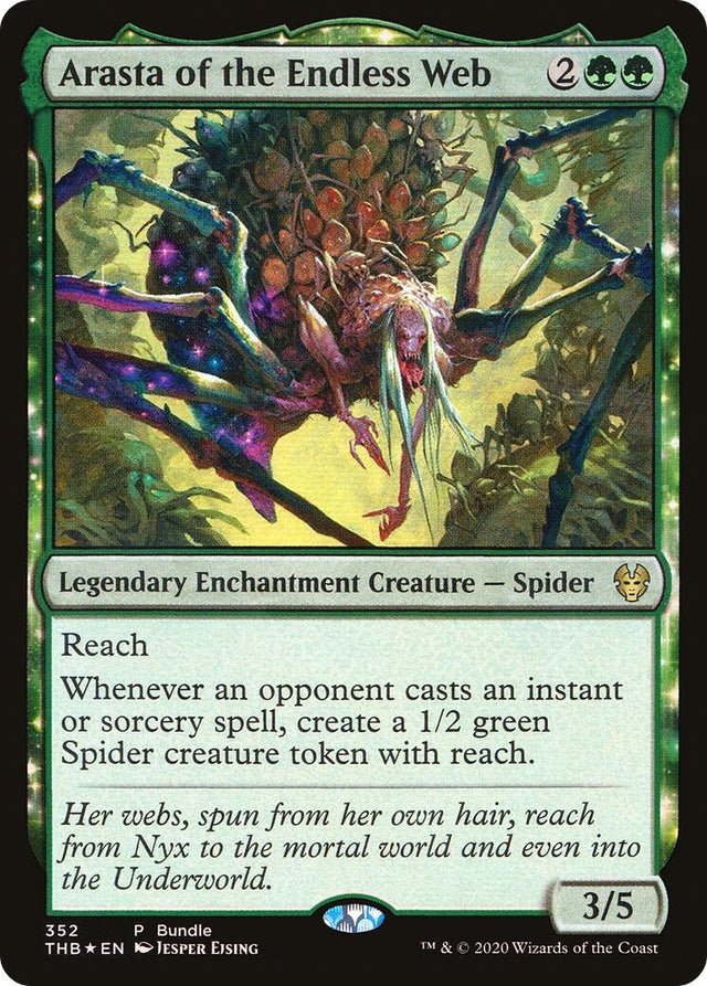Image for Arasta of the Endless Web (352) (Foil) (Unique and Miscellaneous Promos) (UMP) - Magic: The Gathering
