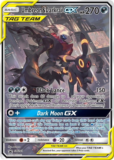 Image for Umbreon & Darkrai GX - SM241 (SM241) (SM Promos) - Pokemon