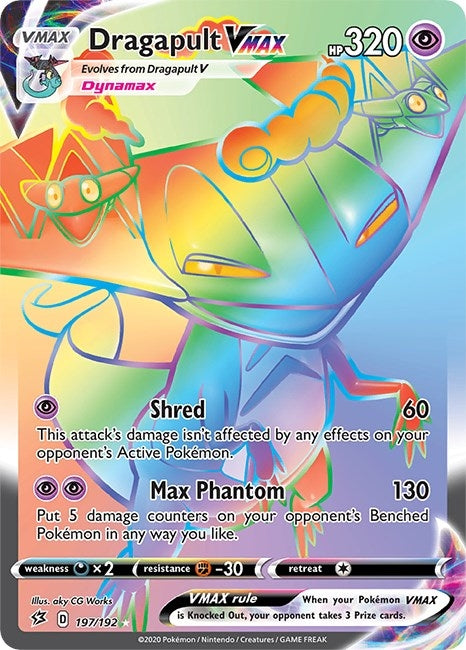Dragapult VMAX (Secret) (197/192) (SWSH02: Rebel Clash)