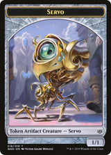 Image for Servo // Wizard Double-Sided Token (Challenger 2020) (18 // 5) (Unique and Miscellaneous Promos) (UMP) - Magic: The Gathering