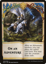 Image for Emblem - On An Adventure // Spirit Double-Sided Token (Challenger 2020) (20 // 1) (Unique and Miscellaneous Promos) (UMP) - Magic: The Gathering
