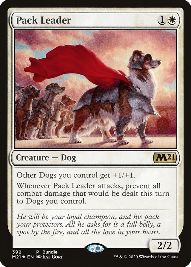 Image for Pack Leader (M21 Bundle) (392) (Foil) (Unique and Miscellaneous Promos) (UMP) - Magic: The Gathering