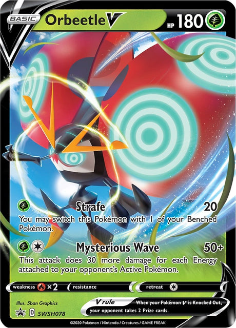 Image for Orbeetle V - SWSH078 (SWSH078) (SWSH: Sword & Shield Promo Cards) - Pokemon