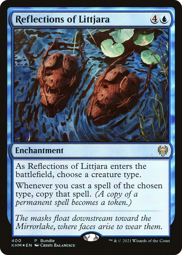 Image for Reflections of Littjara (KHM Bundle) (400) (Foil) (Unique and Miscellaneous Promos) (UMP) - Magic: The Gathering