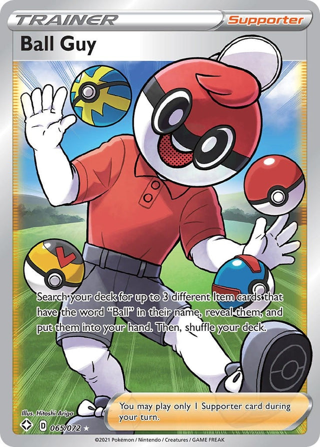 Image for Ball Guy (Full Art) (065/072) (Shining Fates) - Pokemon