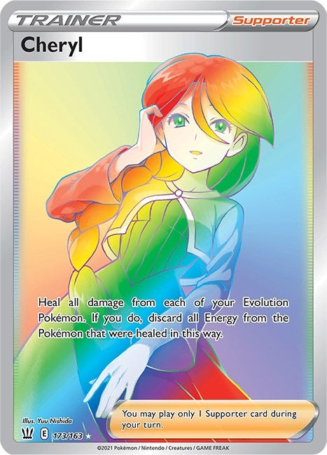 Cheryl (Secret) (173/163) (SWSH05: Battle Styles)