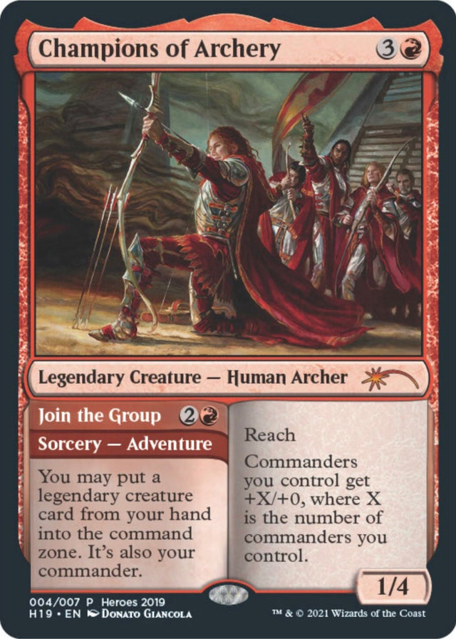 Image for Champions of Archery (4) (Unique and Miscellaneous Promos) (UMP) - Magic: The Gathering