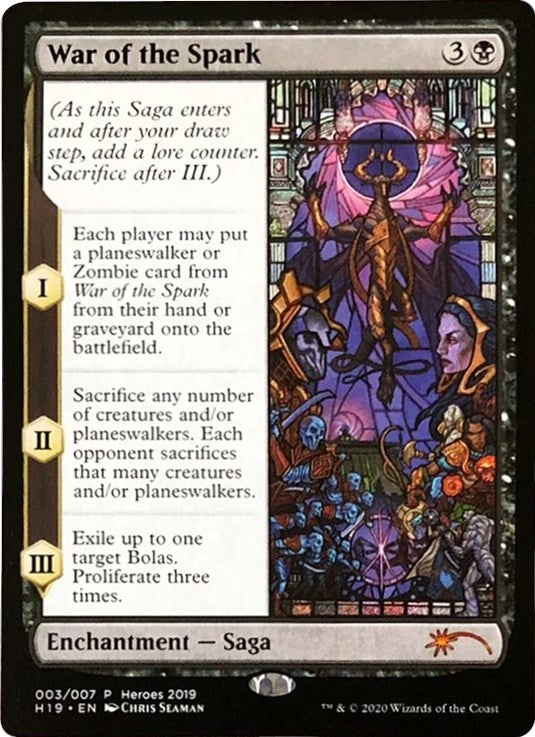 Image for War of the Spark (3) (Unique and Miscellaneous Promos) (UMP) - Magic: The Gathering