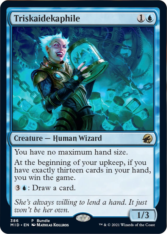 Image for Triskaidekaphile (MID Bundle) (386) (Foil) (Unique and Miscellaneous Promos) (UMP) - Magic: The Gathering